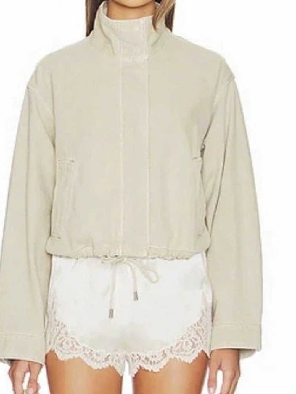 Madewell Beige Utility field jacket size small